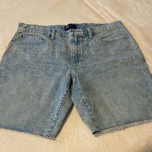 GAP Light Blue Jean Shorts for Men